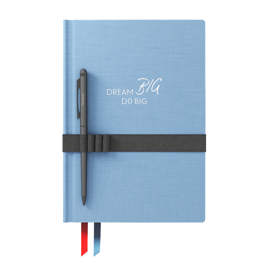 Болкнот Dream Big do Big - blue / grey / grey